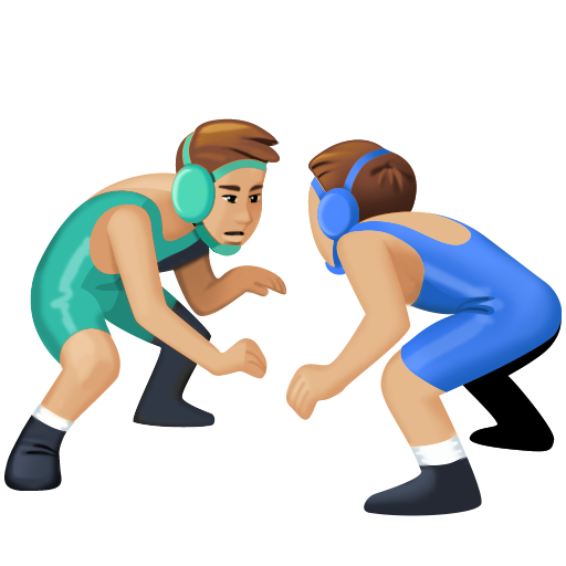 Homens lutando, tipo 3 para Facebook 16.0