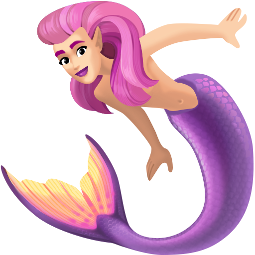 Женщина-русалка: очень светлый тон кожи для Facebook 16.0