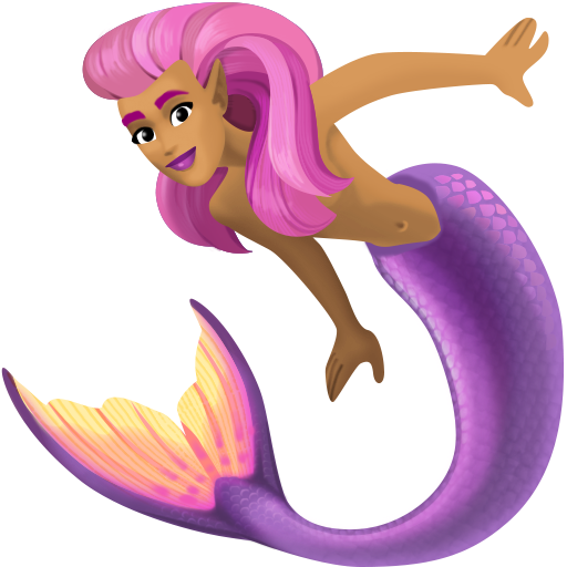 Sereia: Pele Morena para Facebook 16.0