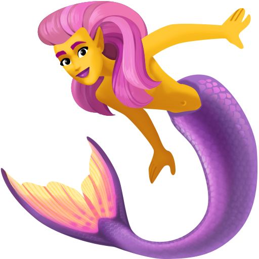 Kobieta syrena dla Facebook 16.0