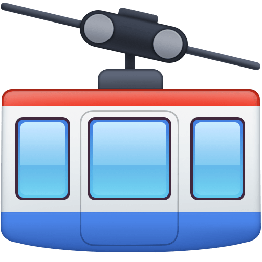 Cabo Suspenso Usado Em Teleféricos Nas Montanhas para Facebook 16.0