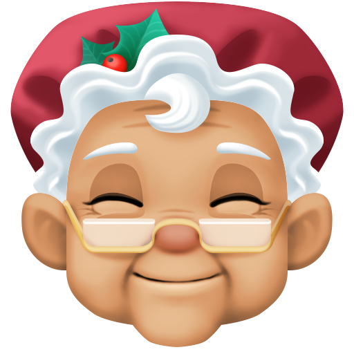 Миссис Клаус: светлый тон кожи для Facebook 16.0