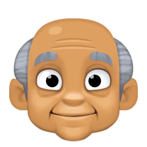 Homem Idoso: Pele Morena para Facebook 16.0