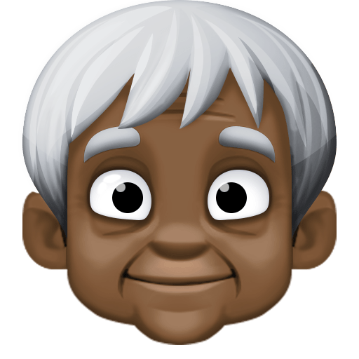 Idoso: Pele Escura para Facebook 16.0