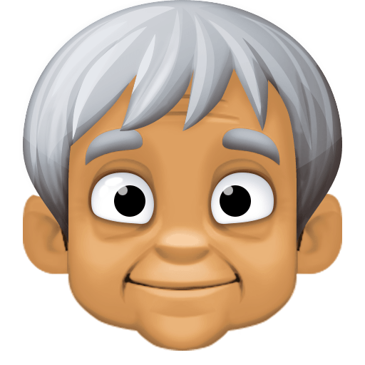 Idoso: Pele Morena para Facebook 16.0