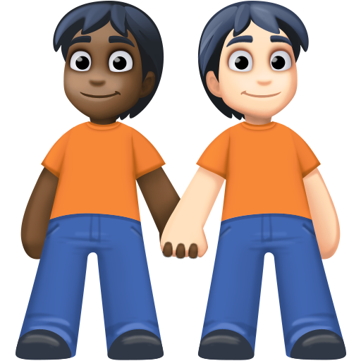 Pessoas De Mãos Dadas: Pele Escura, Pele Clara para Facebook 16.0