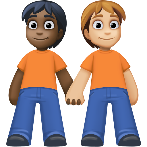 Pessoas De Mãos Dadas: Pele Escura, Pele Morena Clara para Facebook 16.0