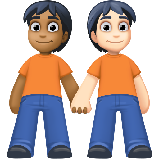 Pessoas De Mãos Dadas: Pele Morena Escura, Pele Clara para Facebook 16.0