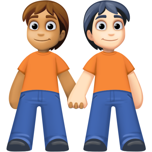 Pessoas De Mãos Dadas: Pele Morena, Pele Clara para Facebook 16.0