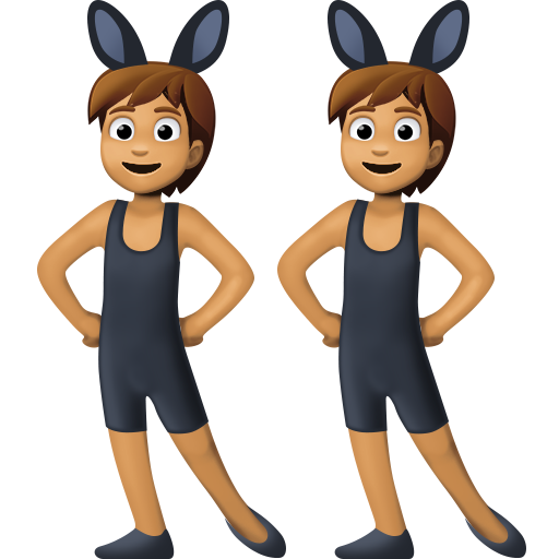 Pessoas com orelhas de coelho, tipo 4 para Facebook 16.0