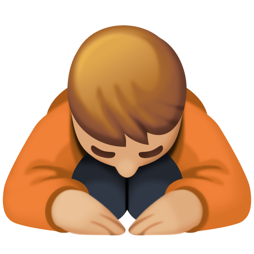 Orang menunduk: ton kulit sederhana cerah untuk Facebook 16.0