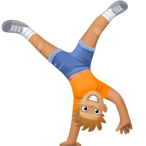 Pessoa Fazendo Estrela: Pele Morena Clara para Facebook 16.0