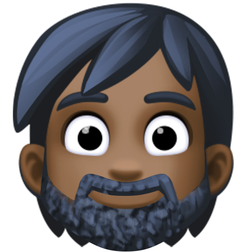 Homem: Barba: Pele Escura para Facebook 16.0