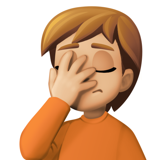 Pessoa Decepcionada: Pele Morena Clara para Facebook 16.0