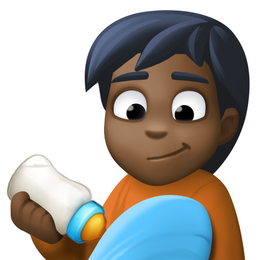 Pessoa Alimentando Bebê: Pele Escura para Facebook 16.0