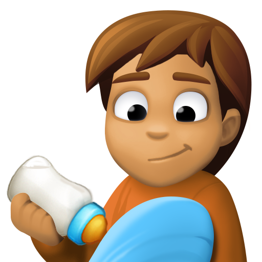 Pessoa Alimentando Bebê: Pele Morena para Facebook 16.0