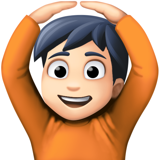 Pessoa Fazendo Gesto De “Ok”: Pele Clara para Facebook 16.0