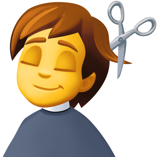 Pessoa Cortando O Cabelo para Facebook 16.0