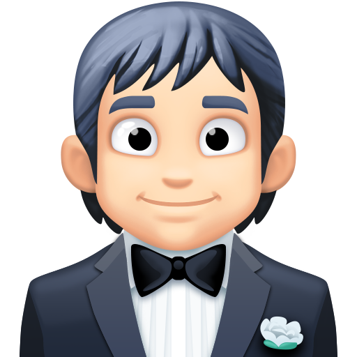 Pessoa De Smoking: Pele Clara para Facebook 16.0