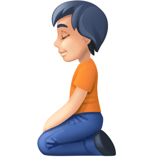 Pessoa Ajoelhando: Pele Clara para Facebook 16.0