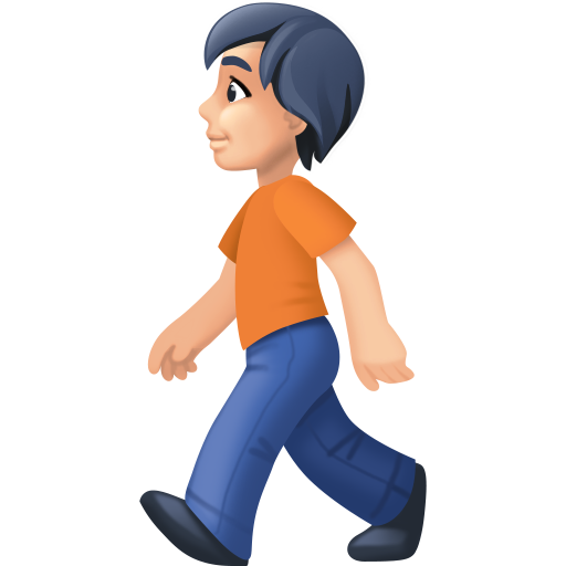 Pessoa Andando: Pele Clara para Facebook 16.0