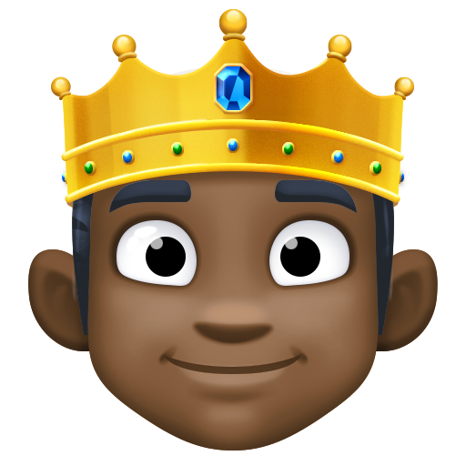 Pessoa Com Coroa: Pele Escura para Facebook 16.0