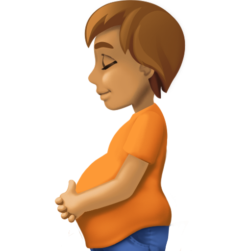 Pessoa Grávida: Pele Morena para Facebook 16.0