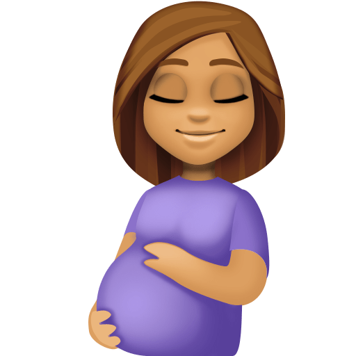 Grávida: Pele Morena para Facebook 16.0