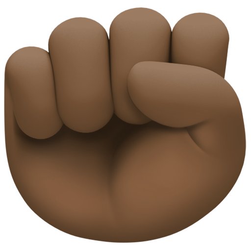 Punho Levantado: Pele Escura para Facebook 16.0