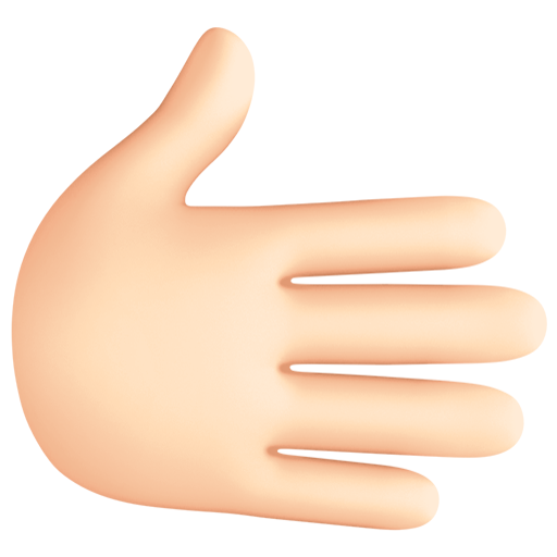 Mão Para A Direita: Pele Clara para Facebook 16.0