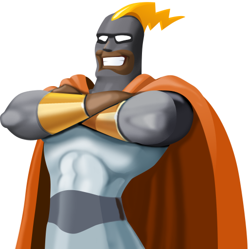 Super-Herói: Pele Escura para Facebook 16.0