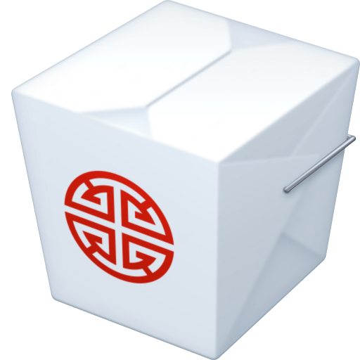 Коробка для еды на вынос для Facebook 16.0