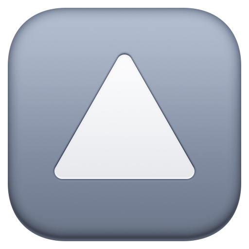 Botão Apontando Para Cima para Facebook 16.0