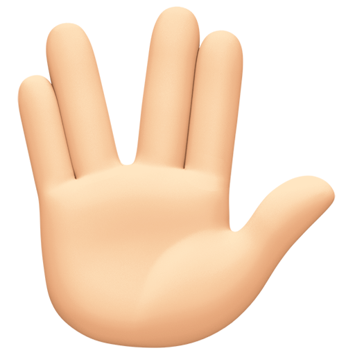 Saudação Vulcana: Pele Clara para Facebook 16.0