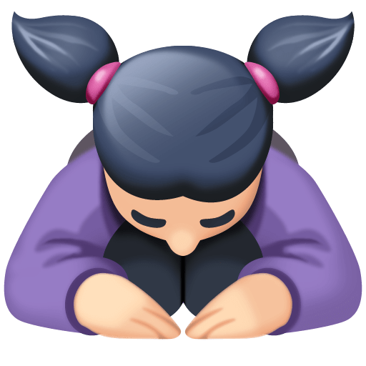 Perempuan menunduk: ton kulit cerah untuk Facebook 16.0