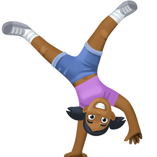 Mulher Fazendo Estrela: Pele Morena Escura para Facebook 16.0