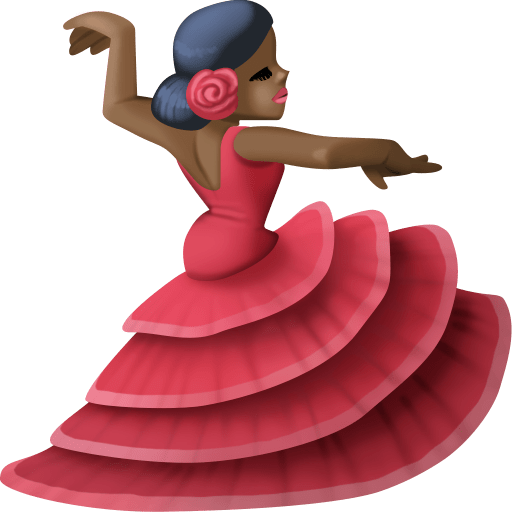 Mulher Dançando: Pele Escura para Facebook 16.0