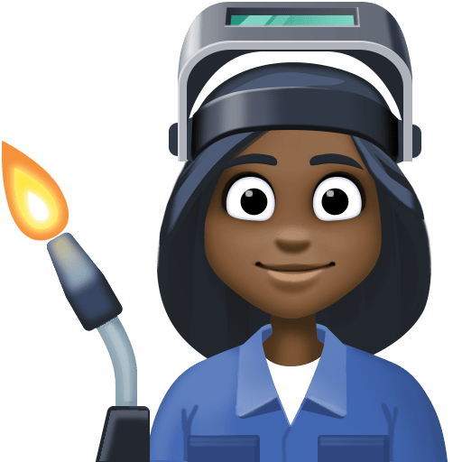 Працівник: дуже темний тон шкіри для Facebook 16.0