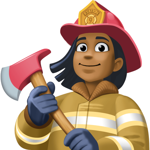 Bombeira: Pele Morena Escura para Facebook 16.0