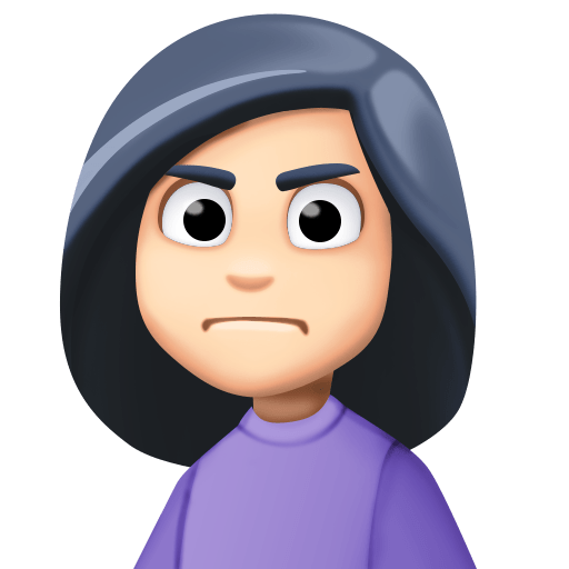 Mulher Franzindo A Sobrancelha: Pele Clara para Facebook 16.0