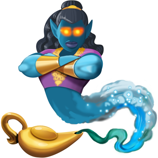 Женщина-джинн для Facebook 16.0