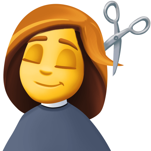 Mulher Cortando O Cabelo para Facebook 16.0