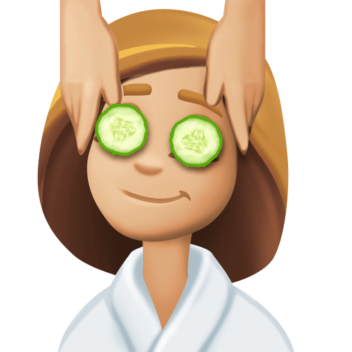 Жінці масажують обличчя: світлий тон шкіри для Facebook 16.0