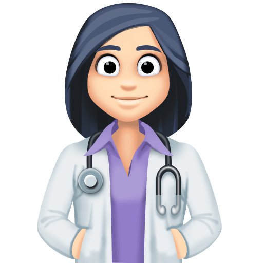 Жінка-лікар: дуже світлий тон шкіри для Facebook 16.0