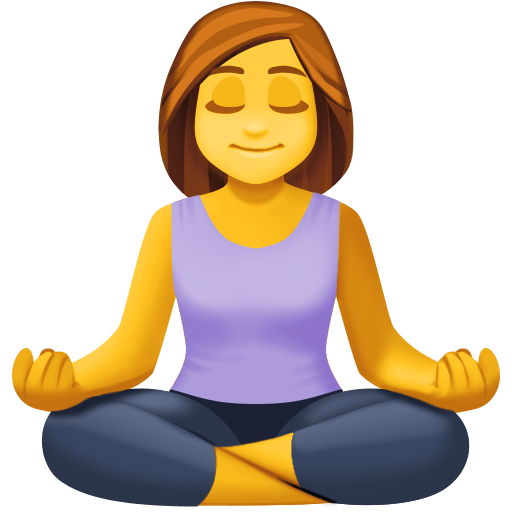 Mulher na posição de Lotus para Facebook 16.0