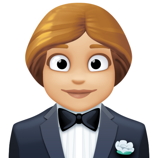 Mulher De Smoking: Pele Morena Clara para Facebook 16.0