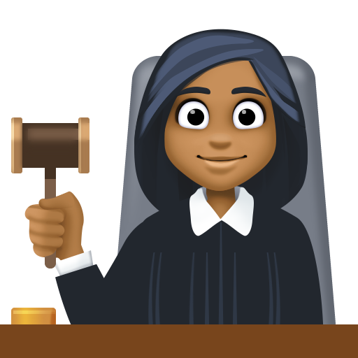 Juíza: Pele Morena Escura para Facebook 16.0