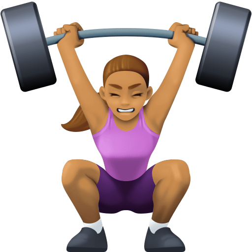 Mulher Levantando Peso: Pele Morena para Facebook 16.0