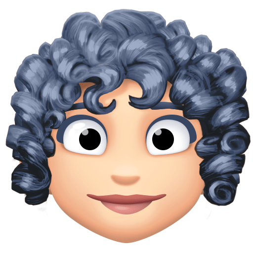 Жінка: дуже світлий тон шкіри кучеряве волосся для Facebook 16.0