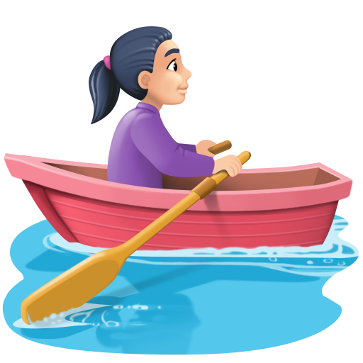 Mulher Remando: Pele Clara para Facebook 16.0